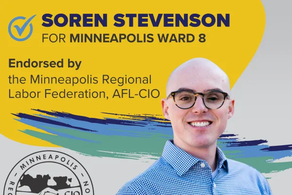 Soren Stevenson for Minneapolis Ward 8