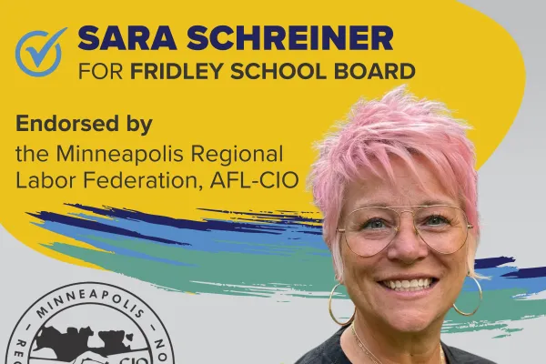 Sara Schreiner for Fridley School Board